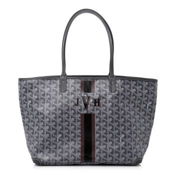 grey goyard pm|GOYARD Goyardine Artois PM Grey 1149362 .